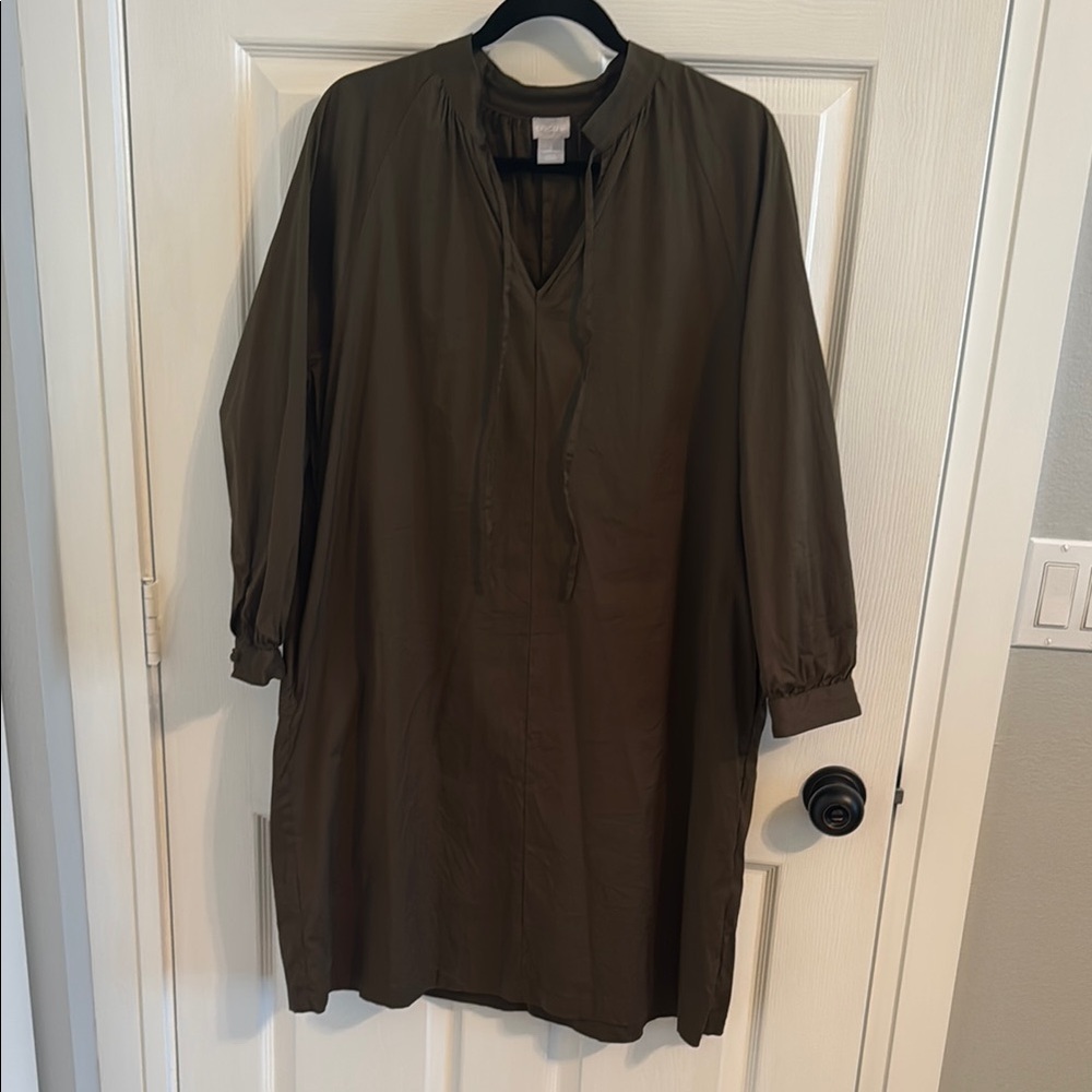 Chico’s Olive Green Dress
